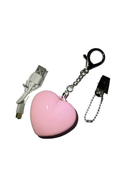 Choice Pink -1pc Glow Heart Light Rechargeable Purse Light Touch-Sensitive He...