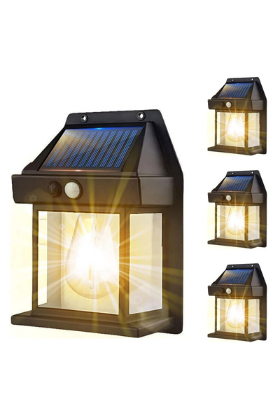 Choice 4 مصابيح شمسية ذكية (1/2/4/6 قطع) بثلاثة مستويات من التعتيم ومقاومة لل...