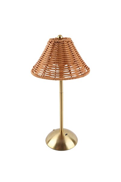 Choice 13.39in 1pc LED Rechargeable Reading Light Dimmable Bedside Lamp Energ...