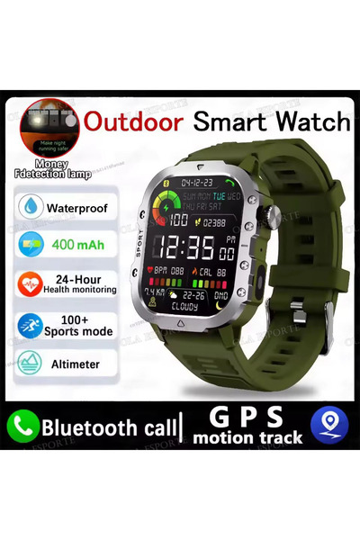 Choice ساعة ذكية جديدة للرجال من نيو-جرين 2025 مزودة بإضاءة LED وبلوتوث وميزة...