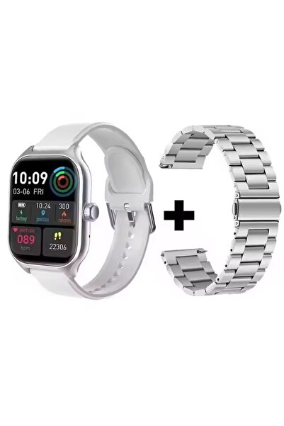 Choice ساعة ذكية Wh20Szstrap متوافقة مع أجهزة أندرويد و iOS، شاشة عالية الدقة...