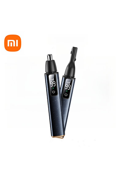 Xiaomi ماكينة تشذيب شعر الأنف والأذن الكهربائية الجديدة باللون الأسود، قابلة ...