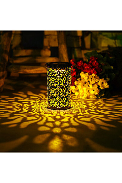 Choice فانوس شمسي على شكل زهرة الفاوانيا (0-5 واط) - قطعة واحدة - مصباح خارجي...