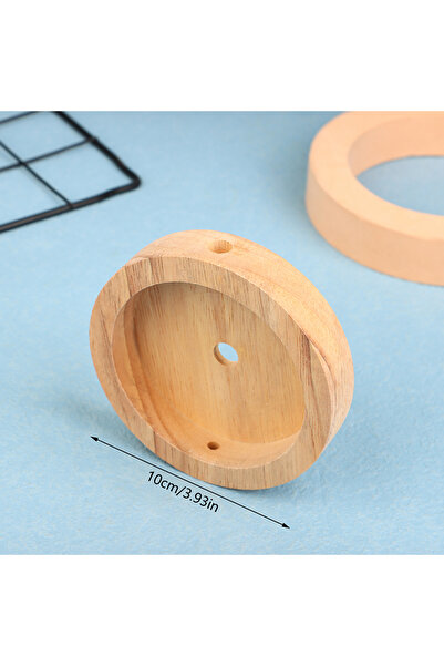 Choice طقم مظلة إضاءة خشبية مقاس واحد 10 سم، قاعدة مصباح سقف، هيكل لوحة السقف...