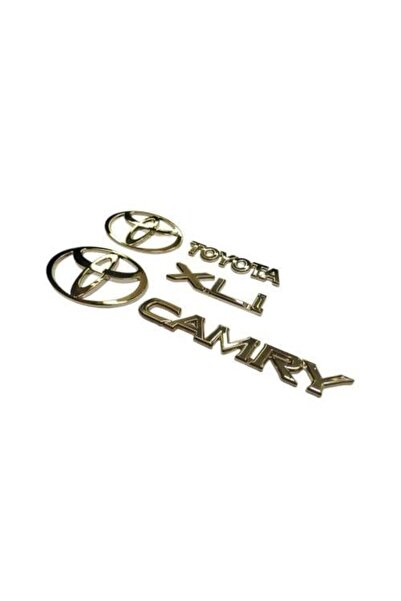Toyota مجموعة شارات كامري 98 - 2002 ذهبية
