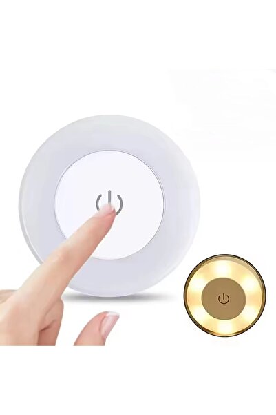 Choice مصباح ليلي LED قابل لإعادة الشحن بإضاءة دافئة، مزود بمفتاح لمس، مصباح ...