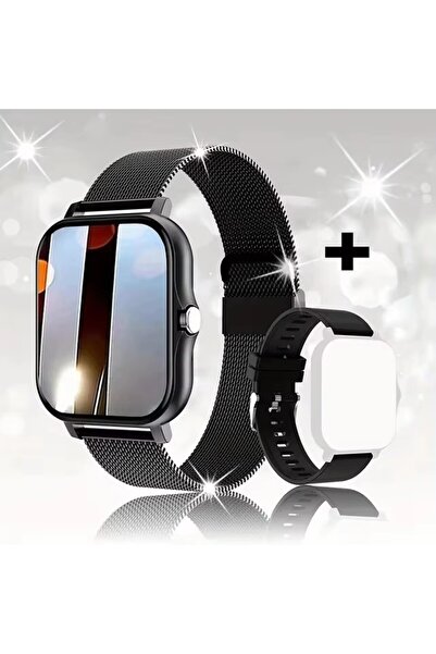 Choice ساعة Bk20Milan الذكية المقاومة للماء بشاشة 1.83 بوصة، مزودة بخاصية الر...