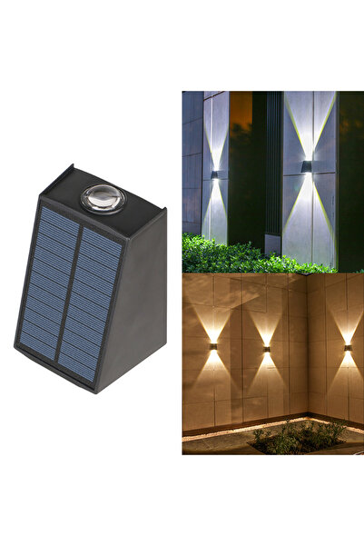 Choice warm Solar Outdoor Wall Lights, Garden Yard Decoration Atmosphere Lamp...