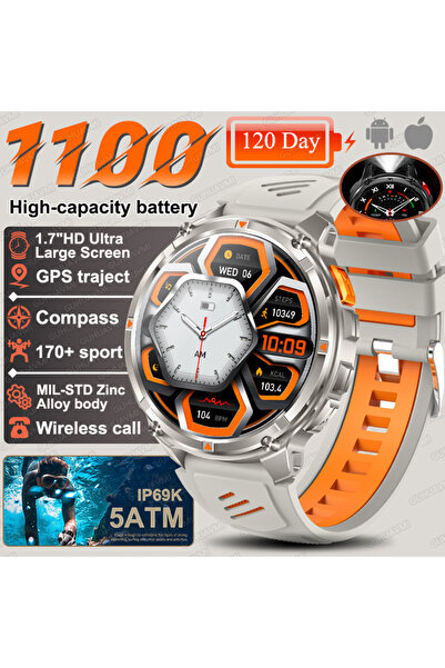 Choice ساعة T-Rex3 Ultra 1100 مللي أمبير الجديدة للرجال، مزودة ببطارية كبيرة ...