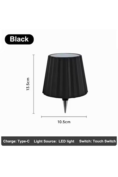 Choice RGB D Style-Black USB Rechargeable Wine Bottle LED Mood Lamp 2000mAh T...