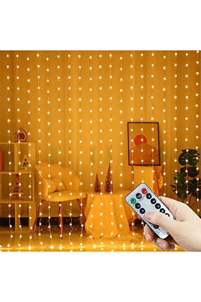 Choice 3x2M 200LEDS Warm White Home Decoration Garland Lights LED USB Curtain...