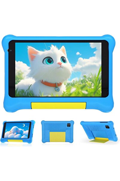 Choice3 EU Blue tablet 7" Kids Learning Tablet Bundle Writing Board Drawing T...