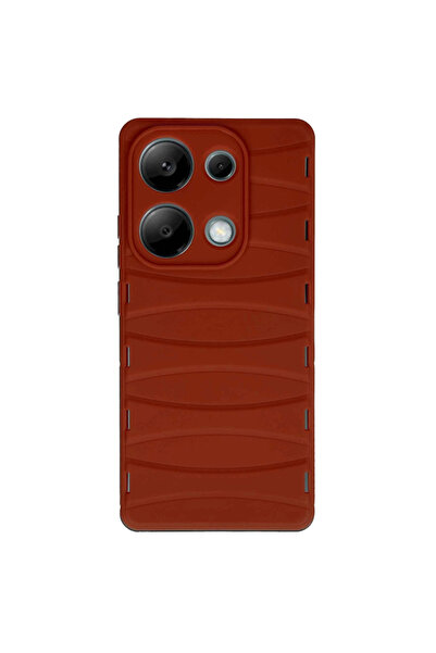 eco port غطاء سيليكون بيبيركاس لـ Redmi Note 13 Pro 4G - أحمر