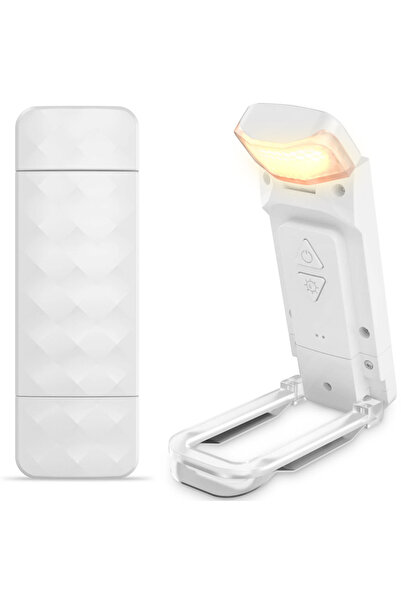 Choice white Rechargeable Reading Light with 3 Color & 5 Brightness, Adjustab...
