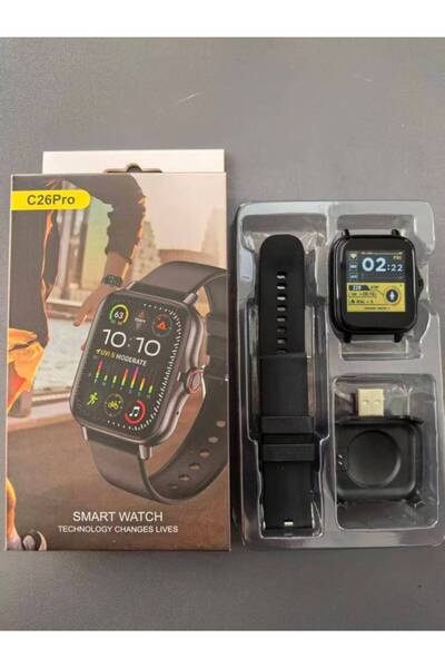 Choice ساعة ذكية HOMEFISH تعمل بنظام أندرويد، شاشة ملونة 1.44 بوصة، مزودة بتق...