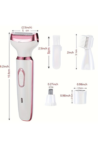 Choice ماكينة حلاقة كهربائية 4 في 1 للنساء ماكينة حلاقة للسيدات ماكينة حلاقة ...