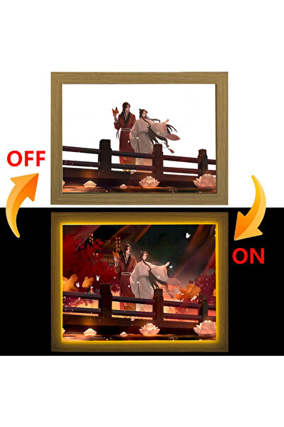 Choice Tian Guan 02-A5 Light Painting Picture Frame Tian Guan Ci Fu Led Night...