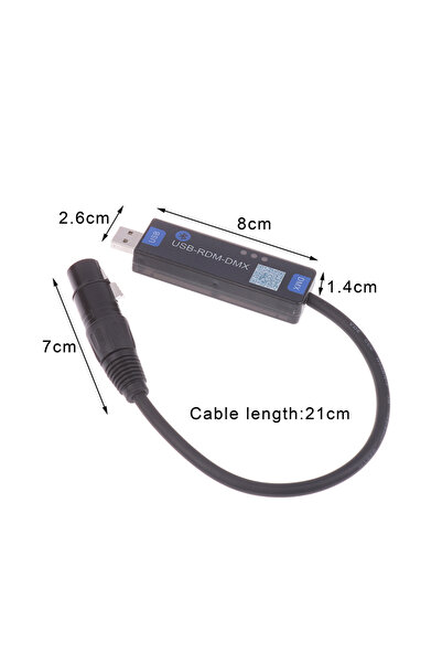 Choice أداة تحكم DMX لاسلكية بتقنية بلوتوث، مقاس واحد، تعمل عبر تطبيق جوال US...