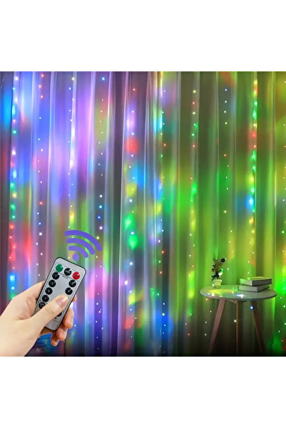 Choice سلسلة إضاءة LED متعددة الألوان بطول 6 أمتار × 2 متر، 400 مصباح LED، مث...