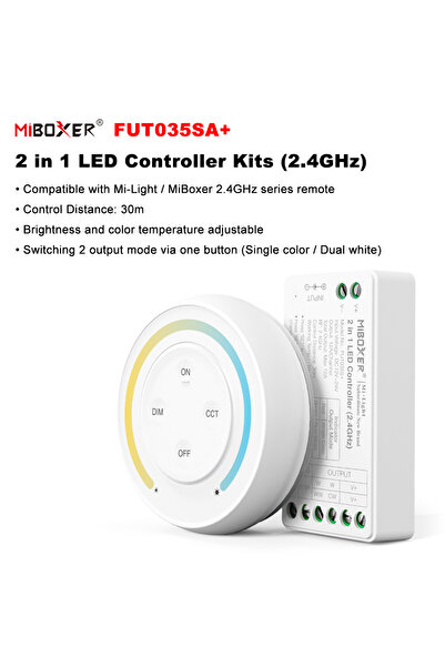 Choice FUT035SA 2In1 Miboxer FUT035SA+ DC12-24V 2.4GHz Sunset Brightness adju...