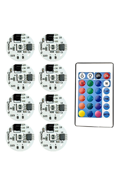 Choice 8 Lamp 1 Controller 10-1PCS/Set 5V RGB LED Lights Plate Linkage Contro...