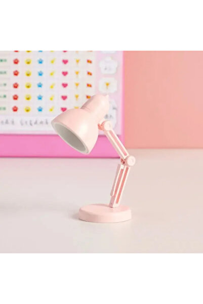 Choice مصباح قراءة ليلي صغير LED وردي اللون LD02، قابل للطي، مناسب لغرفة النو...