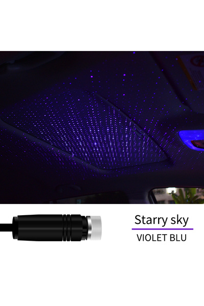 Choice Purple blue Car Roof Star Light Mini LED Atmosphere Lamp Auto Interior...