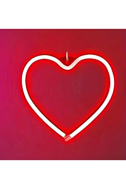 Choice Red 1 Piece, Love-Shaped Neon Light, USB or Battery Powered, Suitable ...