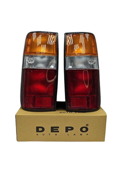 Depo طقم مصابيح خلفية تايوانية لسيارة لاند كروزر موديل 90-97