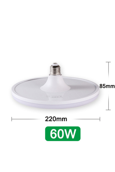 Choice4 Cold White 6000K 60W White E27 Led Bulb Light 220V UFO Led Lamp 15W 2...