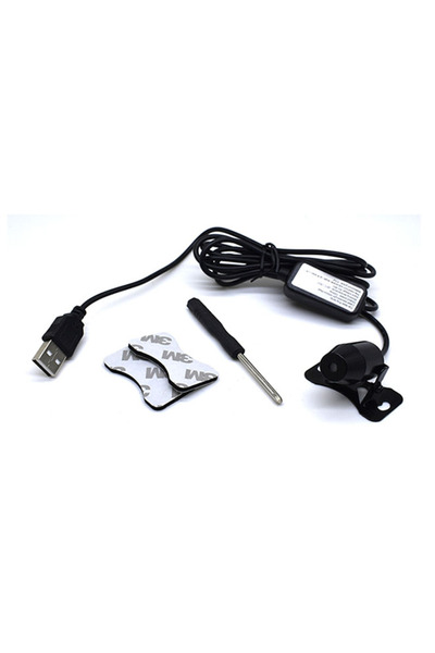 HALAMODO مصباح إضاءة حمراء لتزيين سقف السيارة بجهد 5 فولت، يُحاكي سماء الليل ...