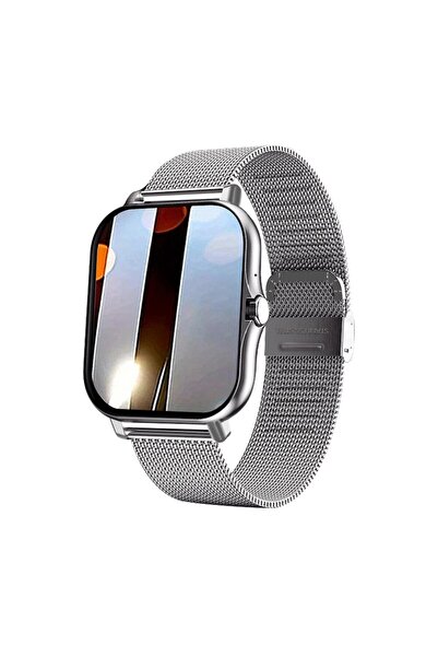 Choice 2- ساعة ذكية فضية 2023، هاتف أندرويد، شاشة ملونة 1.44 بوصة، مكالمات بل...