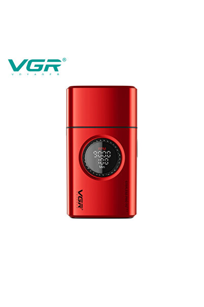 Choice USB VGR high-end men's shaver alloy reciprating three blade shaver LED...