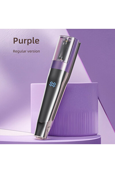 Choice أداة تشذيب أطراف الشعر البنفسجية، مزيلة التقصف، للشعر الجاف والتالف وا...