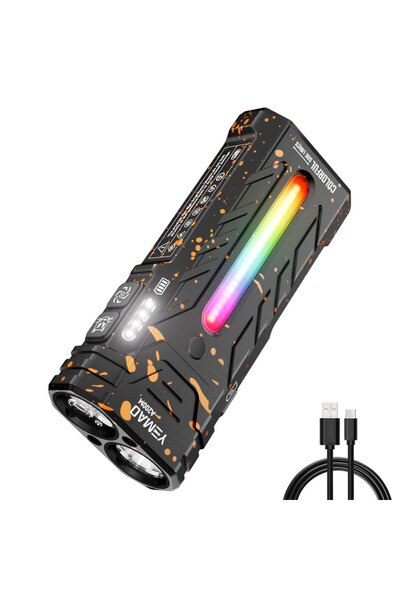 Choice مصباح يدوي LED محمول عالي الأداء، ببطارية 5600 مللي أمبير، طراز YM-A20...