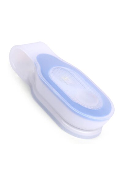 Choice مصباح طوارئ صغير أزرق اللون مزود ببطارية مدمجة، مزود بمشبك أمان من الس...