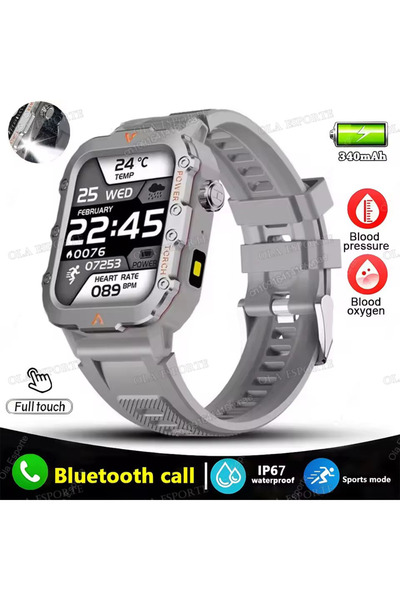 Choice ساعة Q11-Silver 2025 الذكية الجديدة للرجال والنساء، ساعة رياضية خارجية...