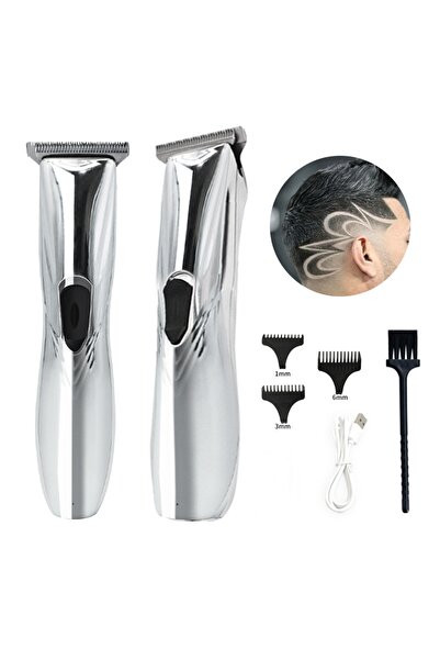 Choice ماكينة حلاقة شعر فضية منحوتة، ماكينة تشذيب دقيقة للشعر، ماكينة كهربائي...