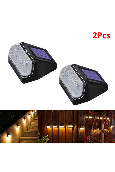 Choice 2Pcs Home LED Solar Wall Lamp Road Light Induction Outdoor IP65 Rainpr...