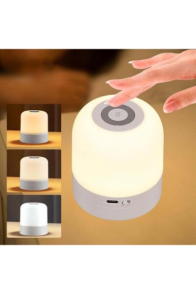 Choice مصباح ليلي واحد، مصباح ليلي LED يعمل باللمس مع جهاز تحكم عن بعد، مصباح...