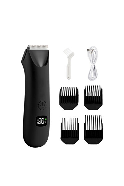 Choice ماكينة تشذيب شعر الجسم والعانة من بلاك للرجال والنساء، ماكينة حلاقة كه...