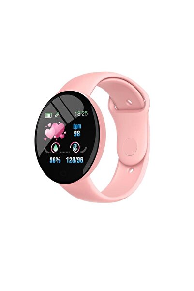Choice Pink D18 Smartwatch Circular Color Screen Multiple Sports Modes Call I...
