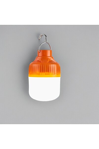 Choice نعم، مصباح تخييم LED برتقالي قابل لإعادة الشحن عبر منفذ USB، سطوع عالٍ...