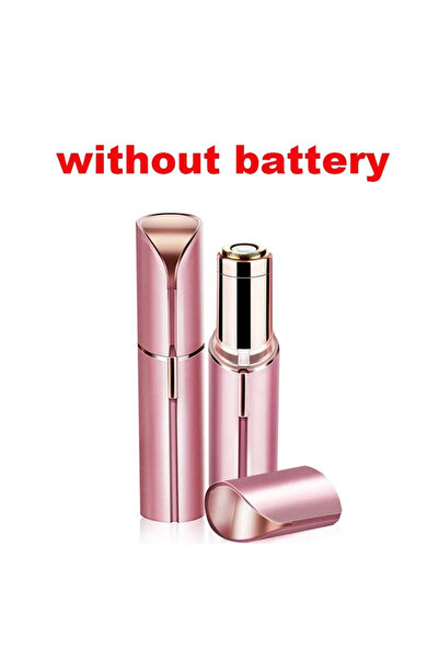 Choice1 dry-cell Pink HOMEFISH Lipstick-Shaped Electric Hair Remover Eyebrow ...