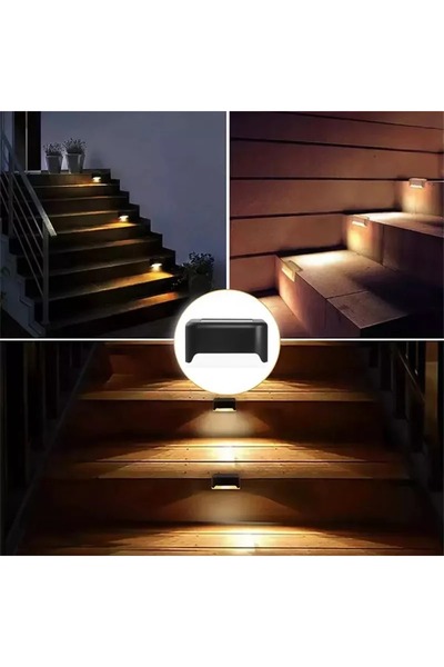 Choice 16 قطعة من مصابيح LED الشمسية السوداء الدافئة، عبوة من 4-32 مصباحًا، م...