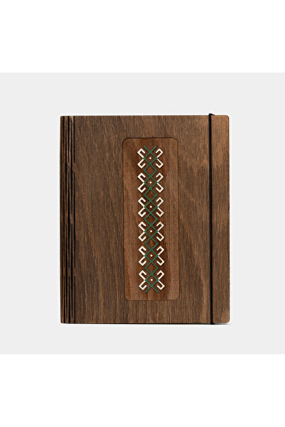 I WOOD BE Wooden diary Traditional Green