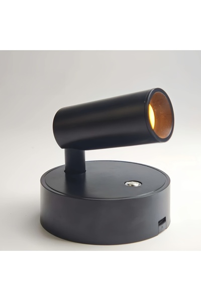 Choice مصباح جداري LED لاسلكي يعمل باللمس من Ammtoo، بقوة 0-5 واط، لون أبيض د...