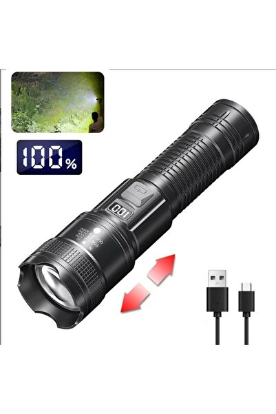 Choice مصباح يدوي واحد، مصباح LED فائق السطوع، عالي الطاقة، طويل المدى، قابل ...