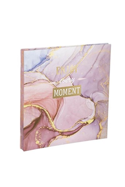OEM Album foto elegant Roz Marble „Enjoy Every Moment”, format mare – Ideal p...