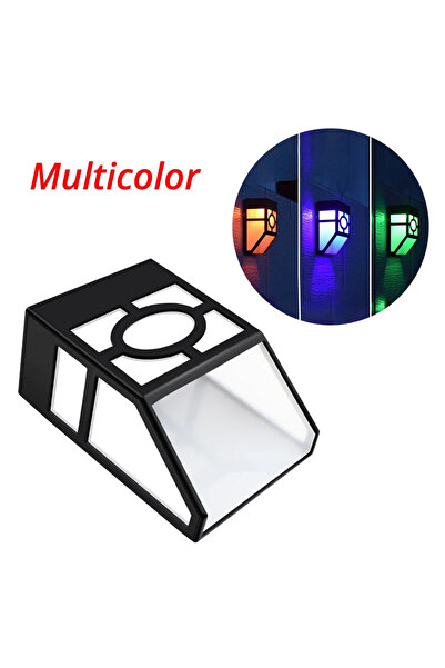 Choice Multicolor Solar Lamp Retro Wall Light LED Bulbs Pane Induction Outdoo...